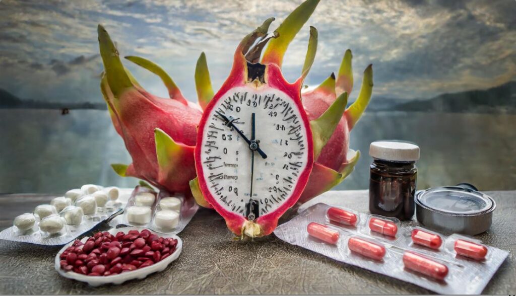 Dragon fruit and blood pressure medications