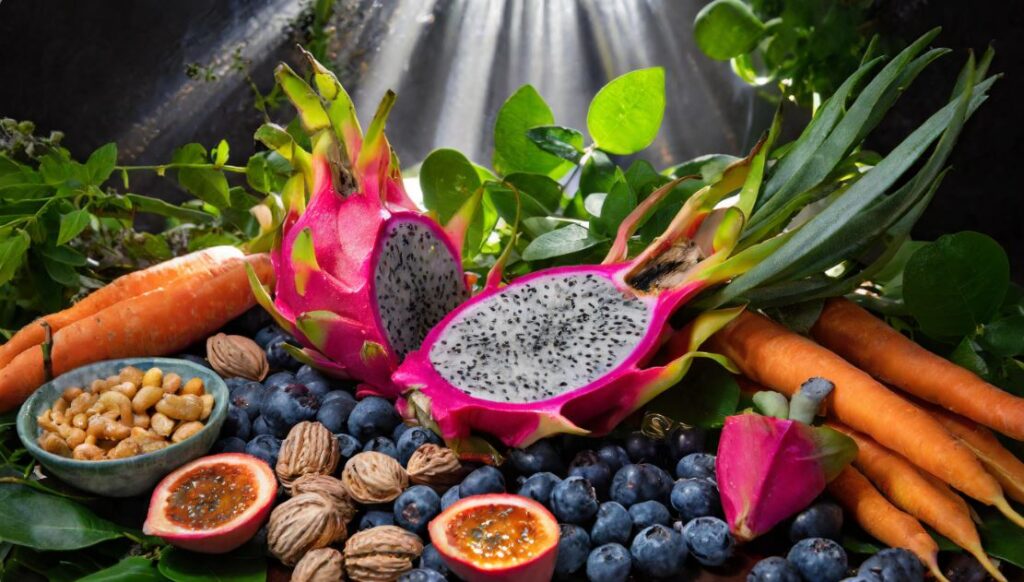 Fruits and vegetables that supports eye health